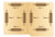 Blue End Tab Folders with Fasteners in Positions 1 & 3 - Letter Size - 11 pt.  - Reinforced End Tab - 50/Box