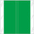 Tabbies Solid Color Label - 11600 Match - CLLM Series (Rolls of 500) - Dk. Green