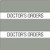 Tabbies 52104 - 52100 PATIENT CHART INDEX TABS, DOCTORS ORDERS, GRAY, 1-1/2"H x 1-1/2"W, 102/PACK
