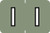 Tabbies 91629 - BARKLEY ABKM COMPATIBLE ALPHA 91620 LABEL SERIES, 1" ALPH LABEL 'I', GRAY, 1"H x 1-1/2"W, 500/ROLL