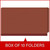 Red legal size end tab classification folder with 2" russet brown tyvek expansion and 2" bonded fasteners on inside front and inside back. 25 pt type 3 pressboard stock. Packaged 25/125.