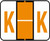 A-Z Labels Tab/Smead Compatible 1" 'K' LT ORANGE - 500/Roll