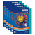 Construction Paper, Turquoise, 9'' x 12'', 50 Sheets Per Pack, 5 Packs - PAC103007-5