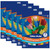 Construction Paper, Standard Assorted, 9'' x 12'', 50 Sheets Per Pack, 5 Packs - PAC103031-5