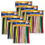Regular Stems, Assorted Colors, 6'' x 4 mm, 200 Pieces Per Pack, 6 Packs