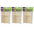 Natural Wood Craft Sticks, People, 5.5'' Tall, 36 Per Pack, 3 Packs