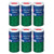 Glitter, Green, 4 oz. Per Jar, 6 Jars