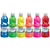 Washable Ready-to-Use Paint, 16 oz, Fluorescent, Metallic & Glitter, 6 Colors