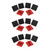 Paint Effect Stamps - 6 Per Set - 3 Sets