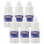 Washable Tempera Paint, White, 16 oz, Pack of 6