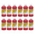 Little Masters Tempera Paint, Red, 16 oz. , Pack of 12