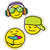 Kind Vibes Smiley Faces Cut-Outs, Pack of 36