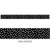 Messy Dots on Black EZ Border, 48 Feet