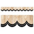 Core Decor Dotted Scallops on Wood EZ Border, 48 Feet