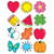 Seasonal Accents 10'' Designer Cut-Outs, Pack of 12