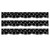 Core Decor Loop-de-Loop on Black EZ Border, 48 Feet Per Pack, 3 Packs