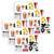 Movie Theme Two Sided Deco Kit, 6 Kits