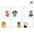 Stick Kids 6'' Designer Cut-Outs, Pack of 36
