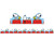 Peanuts Snoopy on Doghouse Extra Wide Die-Cut Deco Trim, 37 Feet