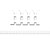 White Fence Border, 12 Strips/36 Feet