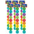 Smiley Face Mighty Brights Border, 36 Feet Per Pack, 6 Packs