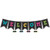 Chalkboard Brights Pennants Welcome Bulletin Board Display