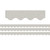 Silver Glitz Scalloped Border Trim, 35 Feet Per Pack, 3 Packs