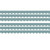 Stone Blue Scalloped Border Trim, 35 Feet Per Pack, 6 Packs