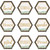 Eucalyptus Positive Words Mini Accents, Pack of 36