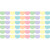 Pastel Pop Scalloped Border Trim, 35 Feet Per Pack, 6 Packs