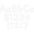 White 4'' Modern Classic Letters Combo Pack, Pack of 257