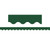 Pine Green Scalloped Border Trim, 35 Feet