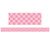 Cool for School Pink Checkers Straight Border Trim, 35 Feet