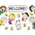 Peanuts Welcome Go-Arounds, 15 Pieces
