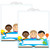Multicultural File Buddy Storage Bag, 1.5'' x 1.5'', 6 Per Pack, 2 Packs