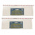 Clear View Self-Adhesive Small Name Plate Pocket, 4-1/4'' x 12-1/2'', 25 Per Pack, 2 Packs
