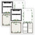 Farmhouse Notepad Set, 4 Per Set, 2 Sets