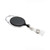Quick Clip Oval ID Badge Reel, Black