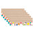 Krafty Pop! Colorful Kraft Bubbles Name Plates, 36 Per Pack, 6 Packs