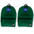 Basic Backpack, 16'', Green, Pack of 2