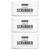 Compact Scrubber Pad, Pack of 3