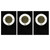 Magnetic Digital Timer, Black, Pack of 3