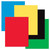 Premium Coated Poster Board, 5 Primary Assorted Colors, 22'' x 28'', 25 Sheets