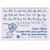 Chart Tablet, Cursive Cover, 1'' Ruled, 24'' x 16'', 25 Sheets