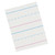 Sulphite Handwriting Paper, Dotted Midline, Grade 1, 5/8'' x 5/16'' x 5/16'' Ruled Long, 10-1/2'' x 8'', 500 Sheets