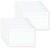 Smart Poly PosterMat Pals Space Savers, 13'' x 9-1/2'', Prewriting Tracing, Pack of 10