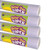 Better Than Paper Bulletin Board Roll, Lavender, 4-Pack