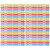 12'' Plastic Ruler, Assorted Colors, Pack of 36