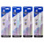 4-Color Fashion Pen with Cushion Grip, Assorted Barrel Color, 1 Pen