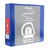 Slant D Ring View Binder with 2 Pockets, 3'', Blue